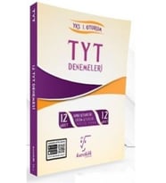 Karekök Yayınları Yeni Müf. Karekök Yayınları TYT 12 Lİ Deneme Seti 1. Oturum (Çok Renkli)