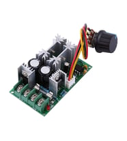 DC Motor Hız Ayarlayıcı Regülatör 12V24V36V48V PWM controller 20A Current Regulator