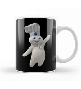 Funny Doughboy Kupa Bardak Porselen