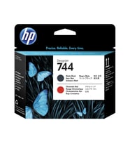 Hp 744-F9J88A Mat Siyah-Kromatik Kırmızı Baskı Kafası