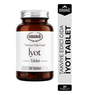 ERSAĞ İyot Takviye Edici Gıda 30 Tablet