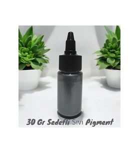 Epoksi Bazlı GRİ Parlak Sıvı Sedefli Pigment 30 Gr Hobi,Sanat,Ahşap,Magnet