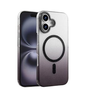 iPhone 16 Plus Glossy Magsafe Kapak - Siyah