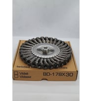 050-BD 178mm Vidalı Burgulu Dairesel Fırça  (Burgu Adet 30) (Çok Renkli)