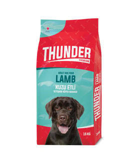 Thunder Kuzu Etli Köpek Maması-15kg