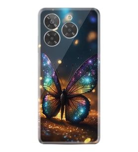 Era 30 Kılıf HD Resim Baskılı Rengarenk Kelebek StKd -097