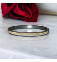 Unisex Kadın/Erkek Esnek Bijuteri Bileklik-Altın ve Gümüş Renkli