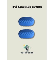 2'li Sabunluk Kutusu (Mavi)