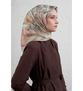 81 Armine Twill İpek Eşarp 9403D