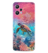 Realme 9 Pro Kılıf Boutique Baskılı Resimli Kaplumbağa Pcode -065