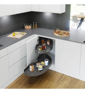 Vauth-Sagel CornerStone Maxx Antrasit Körköşe 45-50-60 cm.