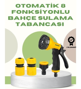 Çok Fonksiyonlu Bahçe Sulama Tabancası Ergonomik Basınçlı Sprey