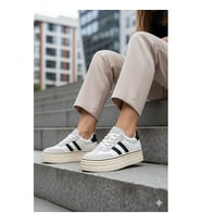 Lufian Angela Beyaz Kadın Sneaker 121230025
