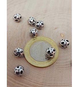 925 Ayar Gümüş Boncuk Ara Malzeme 7mm/2 adet (45612)