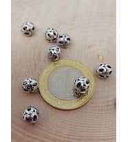 925 Ayar Gümüş Boncuk Ara Malzeme 7mm/2 adet (45612)