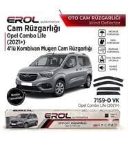 OPEL COMBO LİFE (2021>) 4'LÜ MUGEN CAM RÜZGARLIĞI