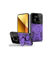 Mi 14 Kılıf Joy Lens Standlı Kapak - Mor