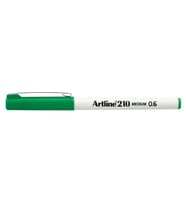 Artline 210N Keçe Uçlu Yazı Kalemi 0,6mm Yeşil 