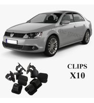JETTA 2011-2014 MODEL ARASI UYUMLU KAPUT İZOLASYONU KEÇESİ BAĞLANTI KLİPSİ