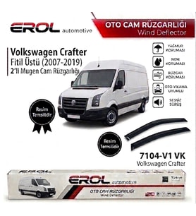 VOLKSWAGEN CRAFTER FİTİL ÜSTÜ (2007-2019) 2'Lİ MUGEN CAM RÜZGARLIĞI