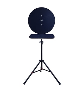 Raf Düzenekli Tripod Ayaklı Dart Arkalık Stand Seti. Lacivert Renk. DARTSAN
