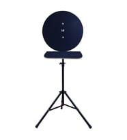 Raf Düzenekli Tripod Ayaklı Dart Arkalık Stand Seti. Lacivert Renk. DARTSAN