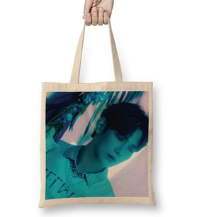 Ateez Yeosang llusion Bez Çanta Uzun Saplı