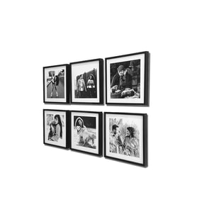 Duvara Yapışan Sök-tak Çerçeve 3'lü Set 21x21 Cm PVC Lİ