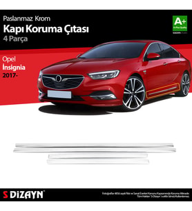 Opel İnsignia Krom Kapı Koruma Çıtası 4 Prç. 2017-2022