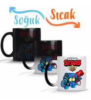 Brawl Stars 8 Bıt Sihirli Kupa Bardak Porselen