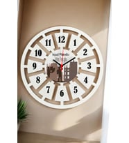 İnşaat Mühendisi Duvar Saati 40cm 005 (Beyaz)
