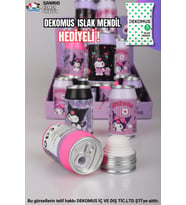 "DEKOMUS ISLAK MENDİL HEDİYELİ" LİSANSLI KUROMI "TEKLİ" COKE TASARIM SİLGİLİ KALEMTRAŞ