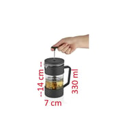 Sinbo Mulier ZCM 7202 Plastik French Pres 330 Ml