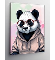 Kanvas Tablo Gizemli Panda
