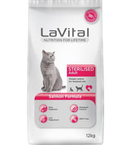 Lavital Sterilised Somon Balıklı Kısırlaştırılmış Kuru Kedi Mamasi 12 Kg