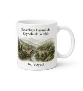 Karabük Anadolu Sessizliği Kupa Bardak Özel Tasarım Hediye