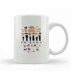 Friends i ll Be There For You 02 Kupa Bardak Porselen