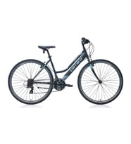 Carraro Active 282 28"Jant 46'Kadro 21 Vites V.B Şehir Bisikleti Siyah Gri Turkuaz