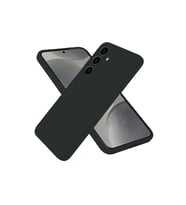 Samsung Galaxy S25 Plus Kılıf Nano İçi Kadife Silikon - Siyah