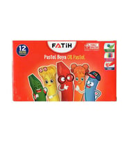 Fatih 12 Renk Karton Kutulu Pastel Boya