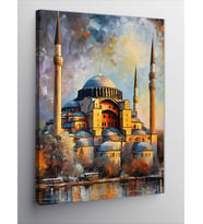 Kanvas Tablo Yağlı Boya Ayasofya Camii