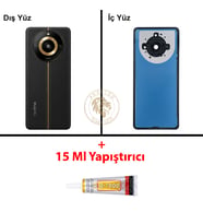 Oppo KAPAK Yapıştırıcı Realme 11 Pro Plus Siyah Yapıştırıcı B-7000 Yapıştırıcı Arka Kapak Arka Cam Batarya Kapağı Lazer Kesim Kapak Pil Kapağı Back Cover