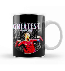 Cristiano Ronaldo Greatest Of Al Time Kupa Bardak Porselen