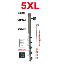 Rüzgar Şemsiye Çadır Bahçe Plaj  Yer Sabitleme Kazık 48 Cm