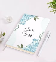BK Gift Kişiye Özel İsimli Çerçeveli Defter Kalem Seti-18