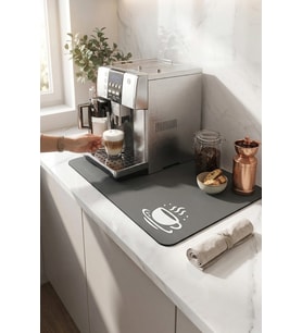 Valerine Life Kahve Makinesi Matı Su Geçirmez Yıkanabilir Çaycı, Çay Espresso Pad 35x45cm 27240111