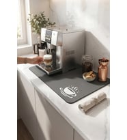 Valerine Life Kahve Makinesi Matı Su Geçirmez Yıkanabilir Çaycı, Çay Espresso Pad 35x45cm 27240111