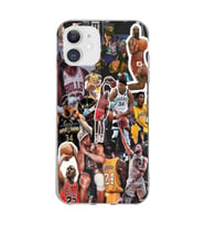 Iphone 11 Uyumlu Basketbol Tasarımlı Şeffaf Telefon Kılıfı