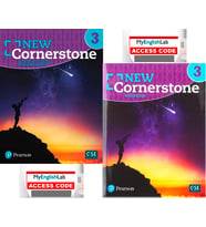 New Cornerstone 3 Student Edition + Workbook With Digital Resources  (Online Access Code lu)
