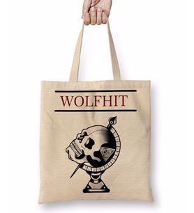 Wolfhıt Cranio sabio Bez Çanta Uzun Saplı